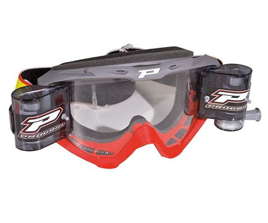 Maschera 3450-338 RO - Blu/Rosso, con Roll Off