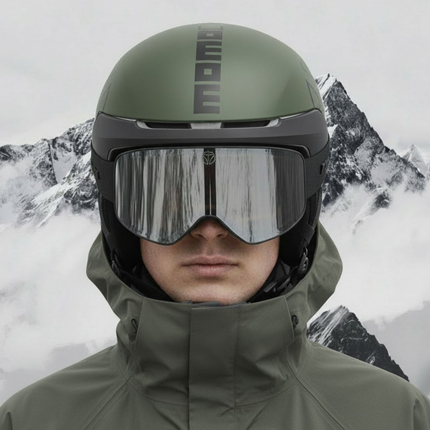 Momodesign casco sci mips verde militare / nero