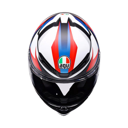 Agv K6 S E22.06 Helmet Timewarp Black/Red/Blue