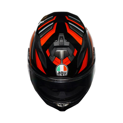 Agv K7 Helmet Taurax Black/Red Gloss