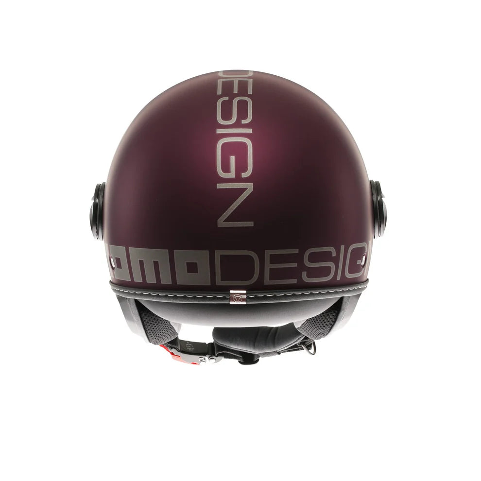 Casco moto jet FGTR EVO Mono E2206 blu primavera opaco / silver