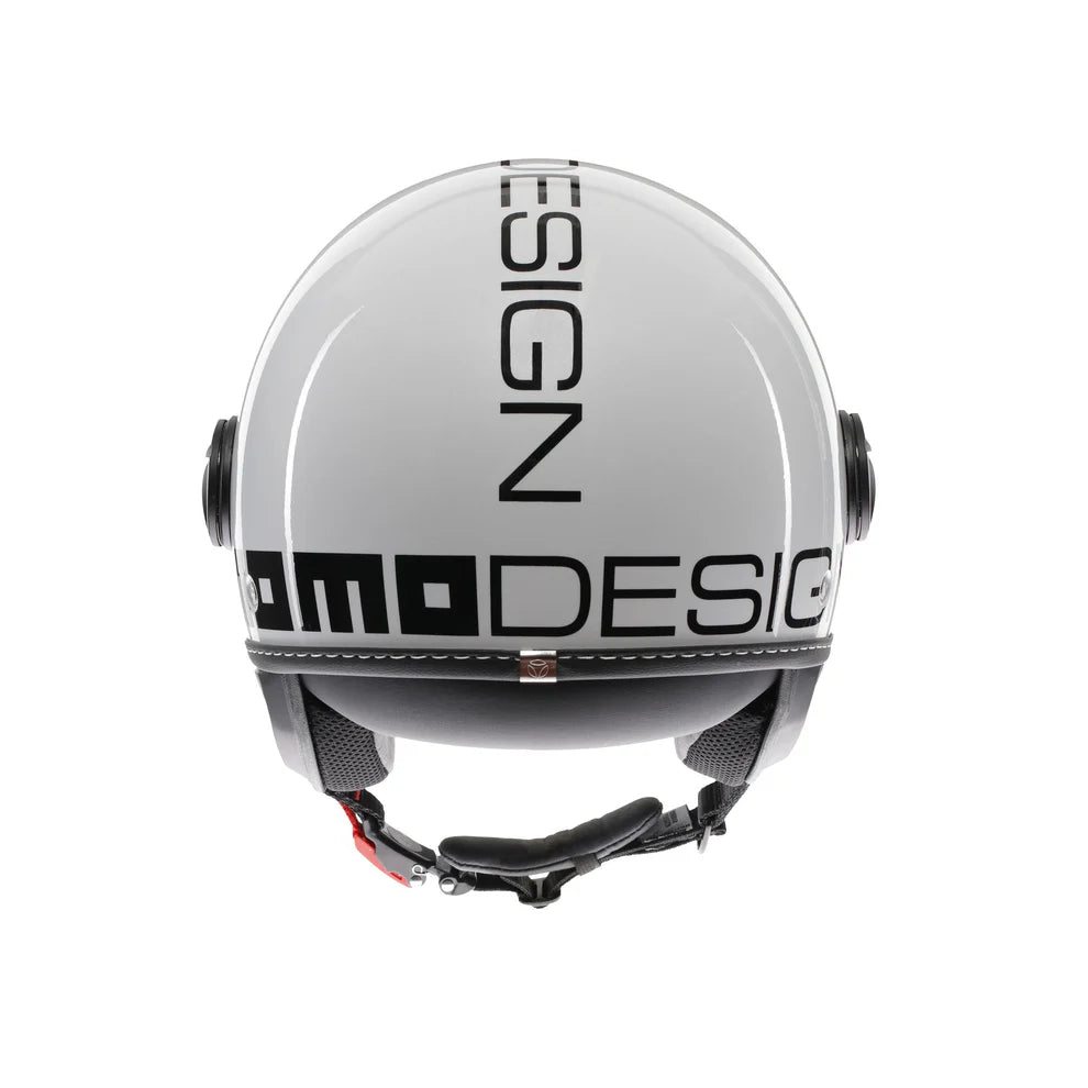 Casco moto jet FGTR EVO Mono E2206 blu primavera opaco / silver