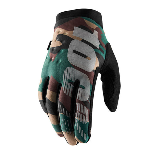 GUANTI 100% BRISKER CAMO/BLACK (XL)
