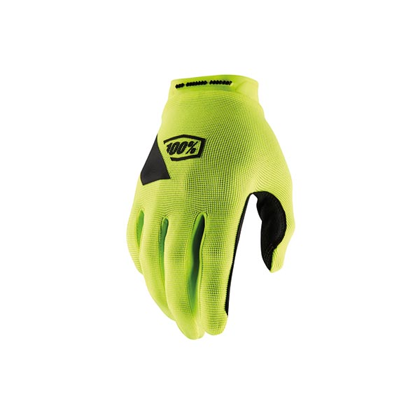 GUANTI 100% RIDECAMP FLUO YELLOW (L)