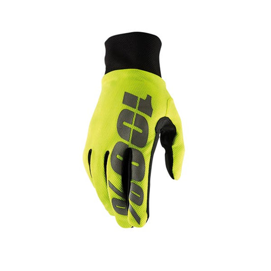 GUANTI 100% HYDROMATIC NEON YELLOW (M)