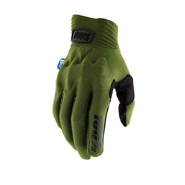 GUANTI 100% COGNITO SMART SHOCK ARMY GREEN (S)