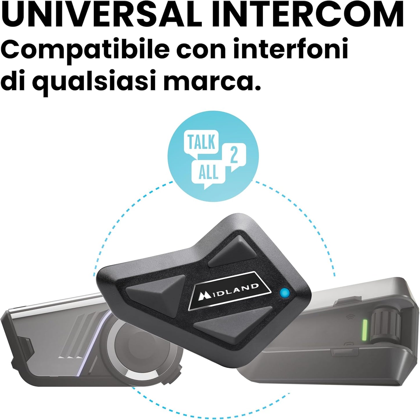 Midland BT Mini Twin Intercom interfono moto