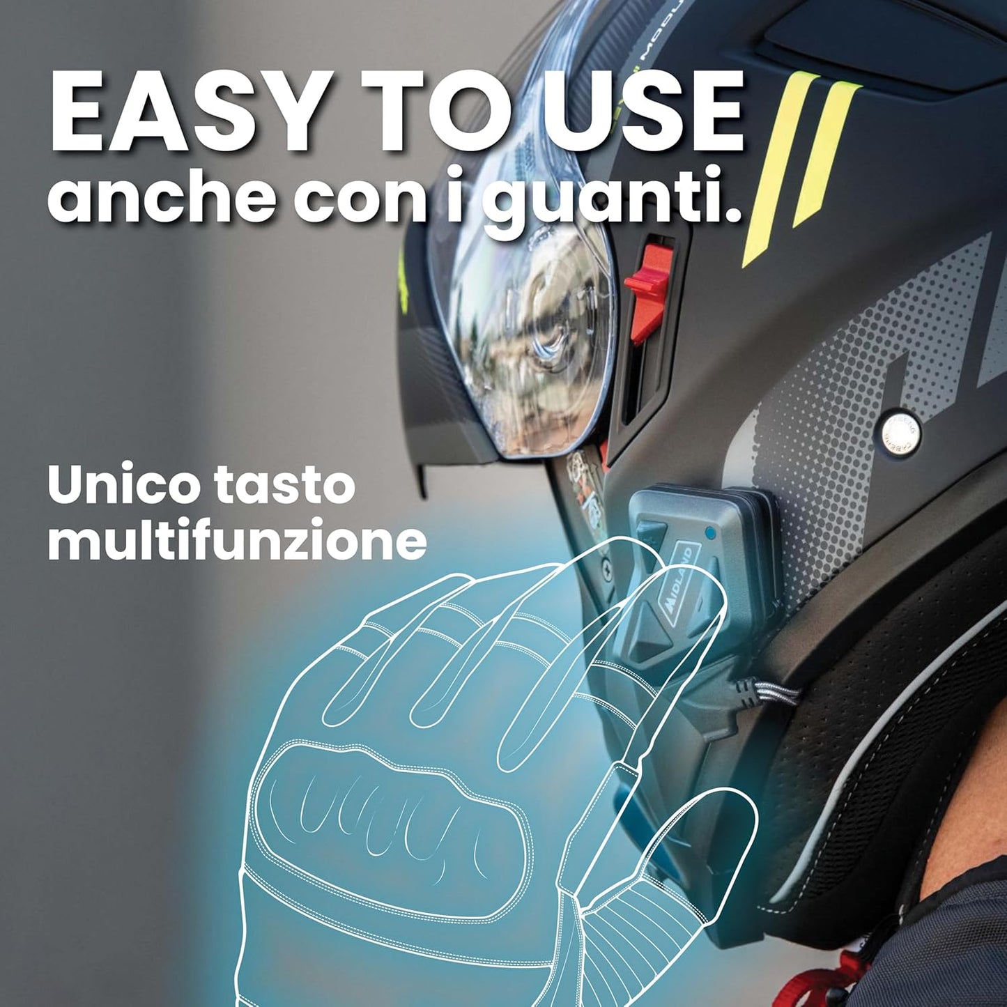Midland BT Mini Twin Intercom interfono moto