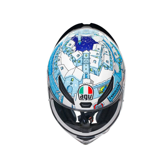 Agv K1 S E22.06 Helmet Rossi Winter Test 2017