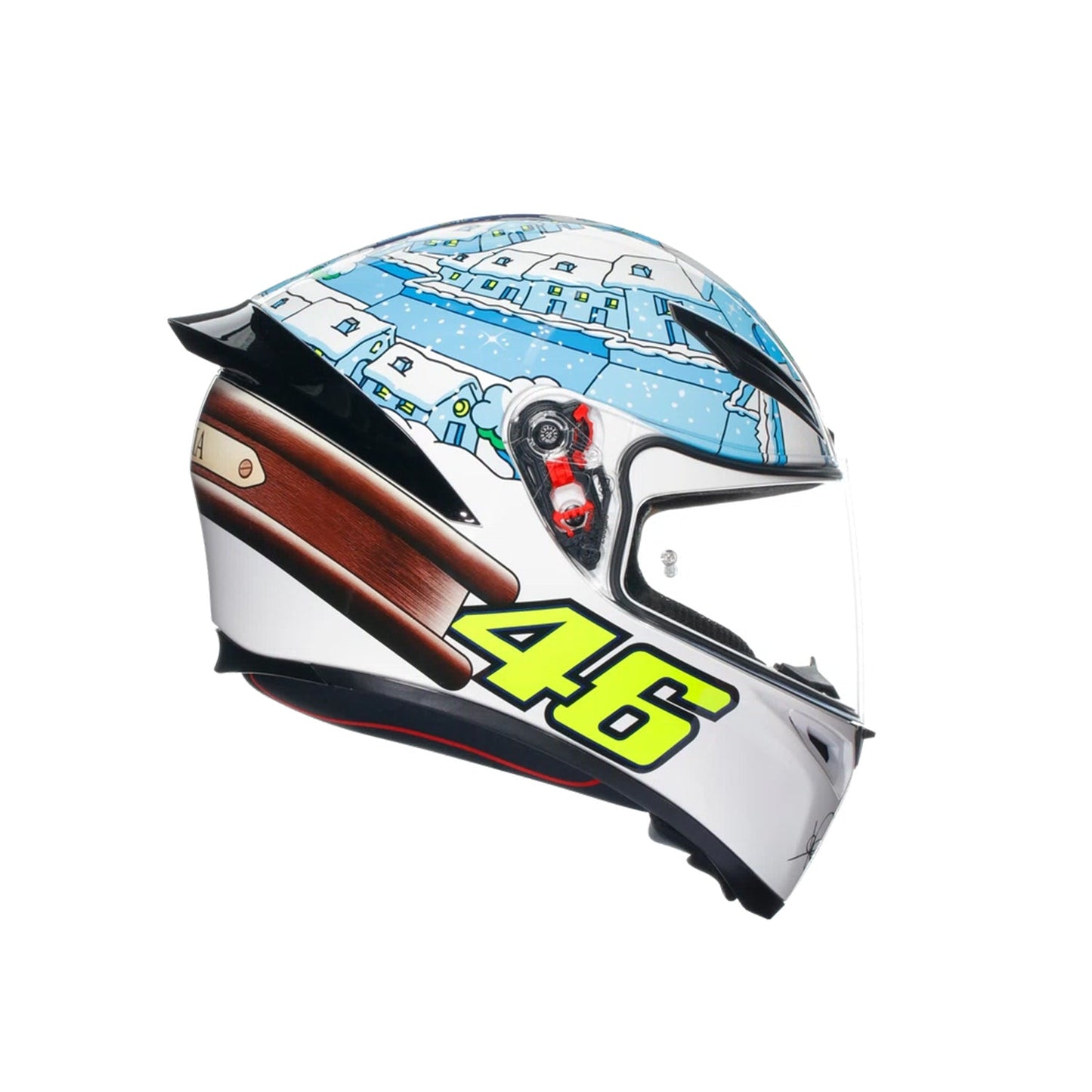 Agv K1 S E22.06 Helmet Rossi Winter Test 2017