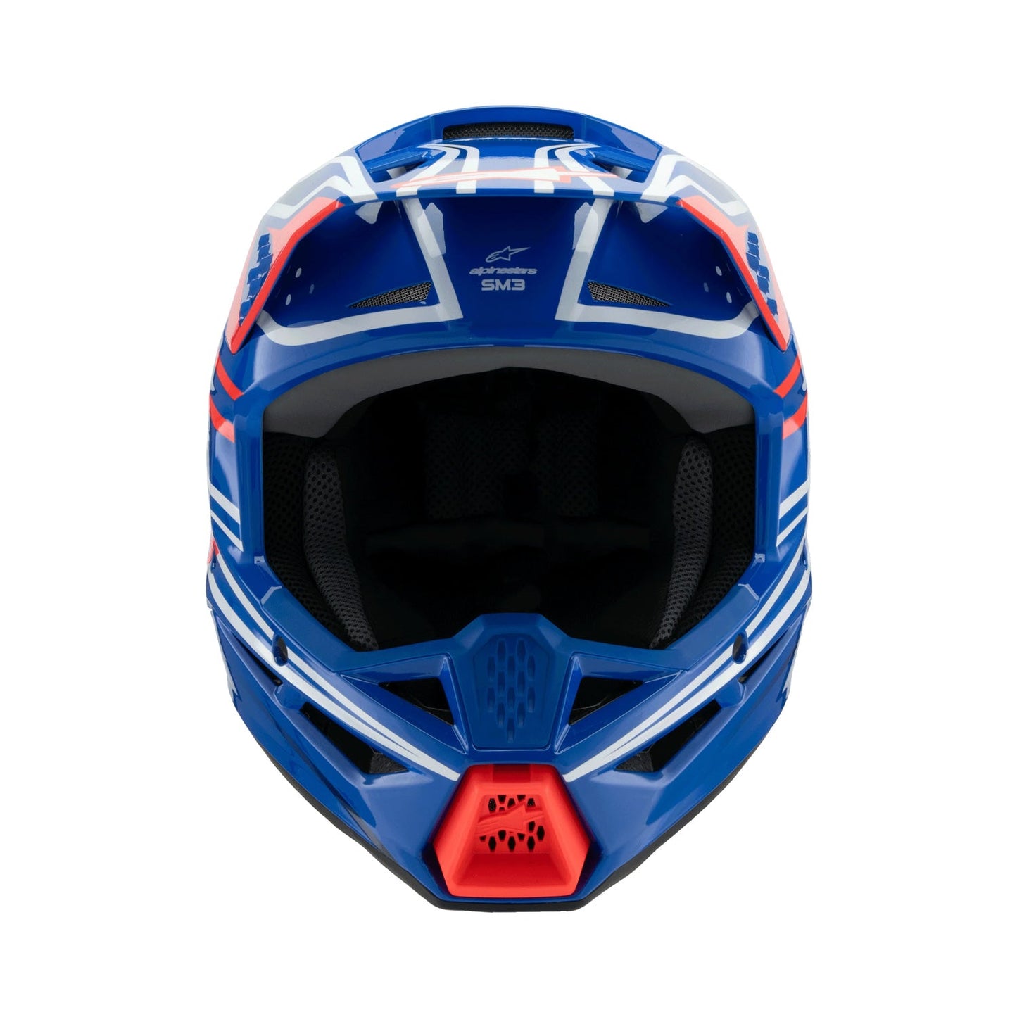 Alpinestars SM3 Youth Wurx Blue/Red/White/Black Gloss