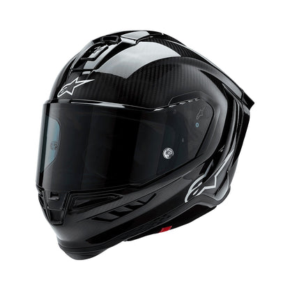 Alpinestars Supertech R10 Helmet Black Carbon Gloss