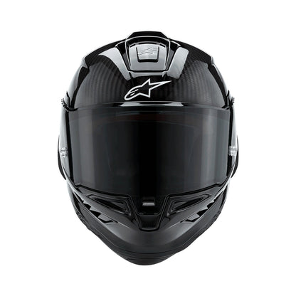 Alpinestars Supertech R10 Helmet Black Carbon Gloss