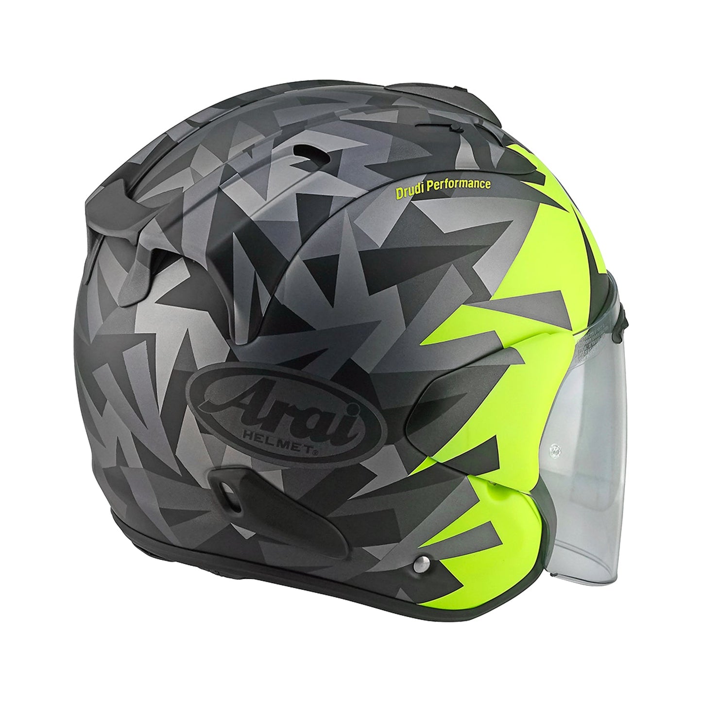Arai SZ-R Vas Evo Helmet Mimesis Yellow Matt