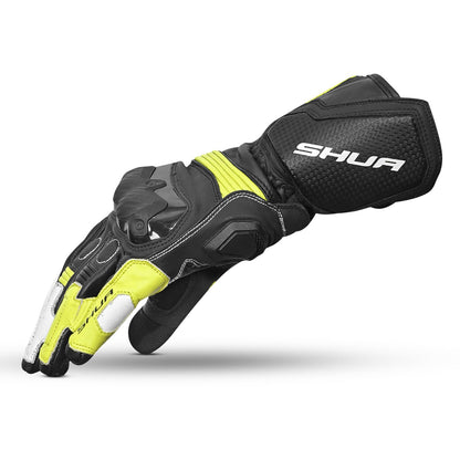 SHUA RANGER PRO GUANTI NERO BIANCO F,GIALLO