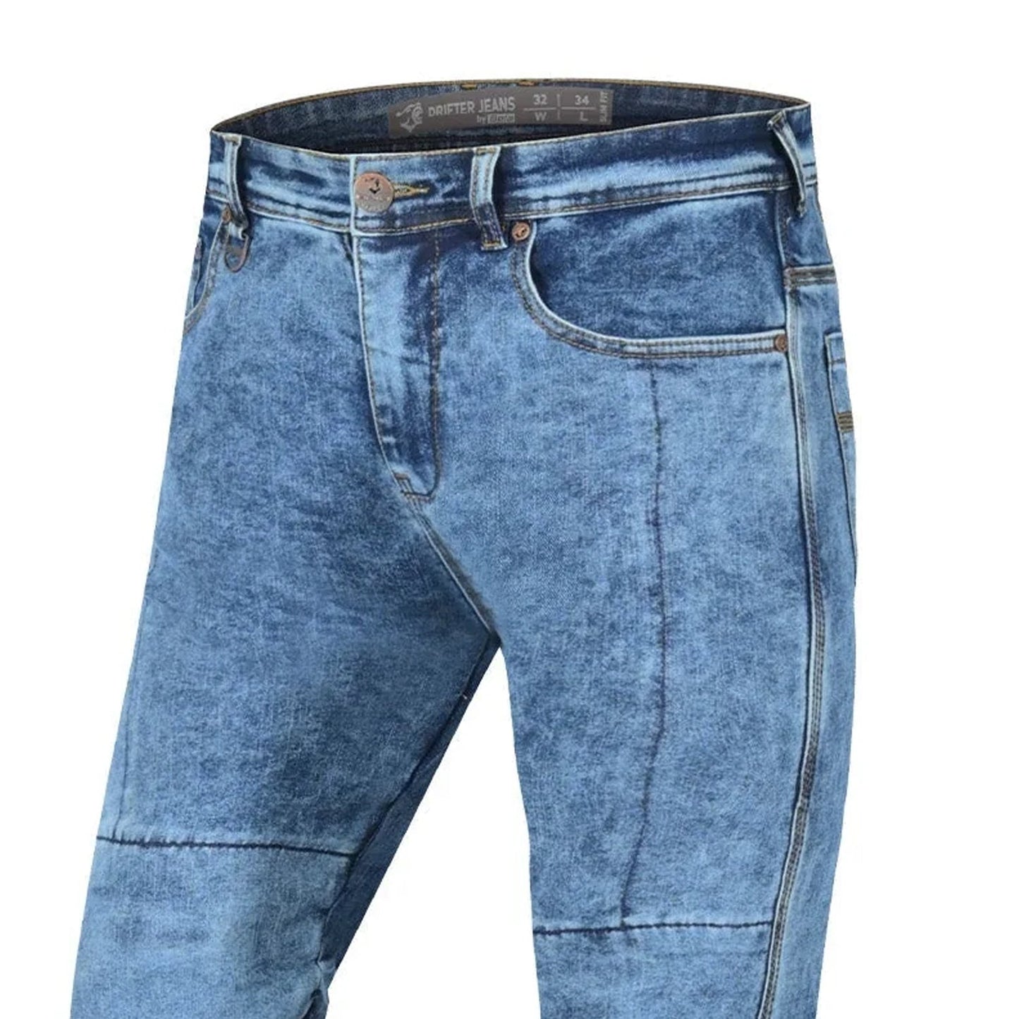 BELA DRIFTER PANTALONI DE UOMO JEANS 34L RANDOM BLU