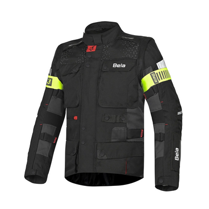 BELA CROSSROAD EXTREME WP 3 IN 1 GIACCA DE UOMO NERO ANTRACITA ROSSO