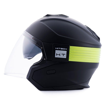 Blauer Hacker BTR Helmet Black/Yellow Fluo Matt