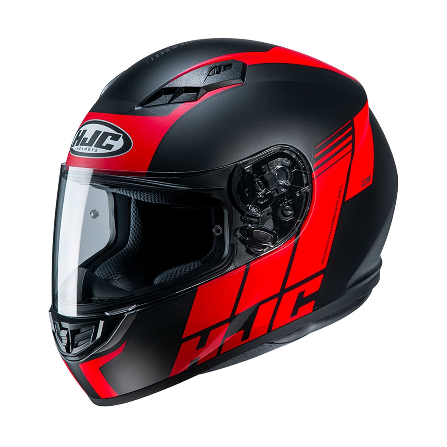 HJC CS-15 Helmet Mylo MC1SF Black/Red Matt