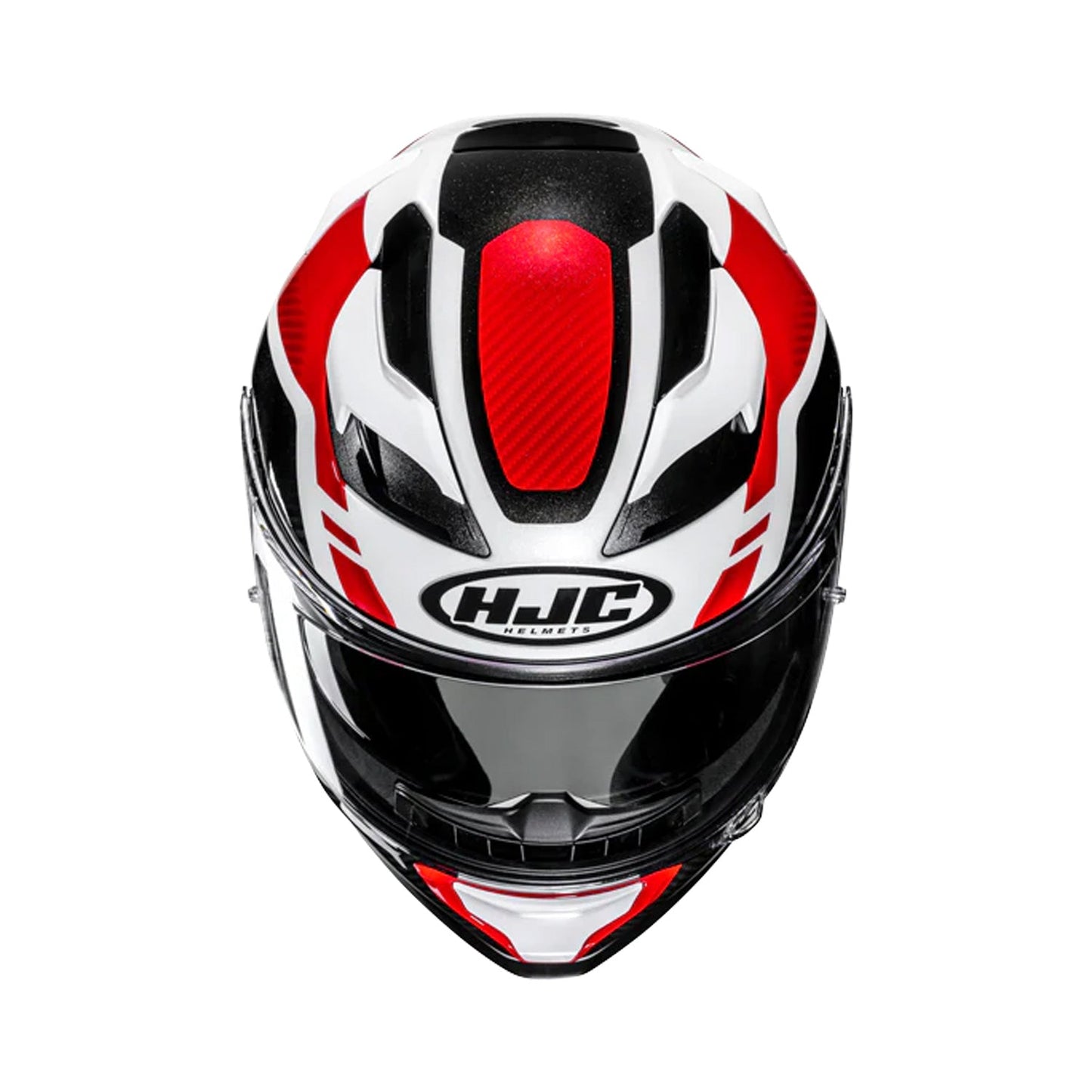 HJC F71 Helmet Tozz MC1 Black/White/Red Gloss