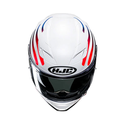 HJC F71 Helmet Zen MC21SF White/Blue/Red Matt