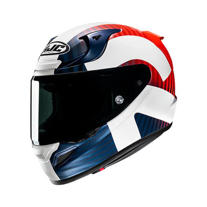 HJC Rpha12 Helmet Ottin MC21SF White/Red/Blue Matt