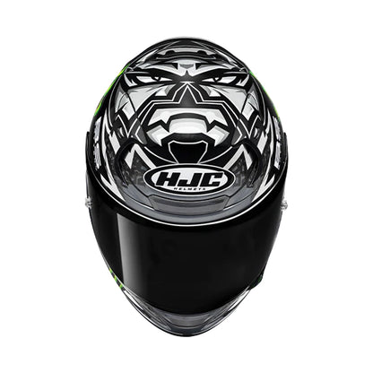 HJC Rpha12 Helmet Quartararo Replica MC5 Black/Grey Gloss