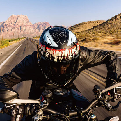 HJC Rpha12 Helmet Venom 3 Marvel MC1SF