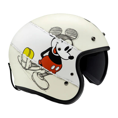 HJC V31 Helmet Disney Mickey MC8SF White/Pink Matt