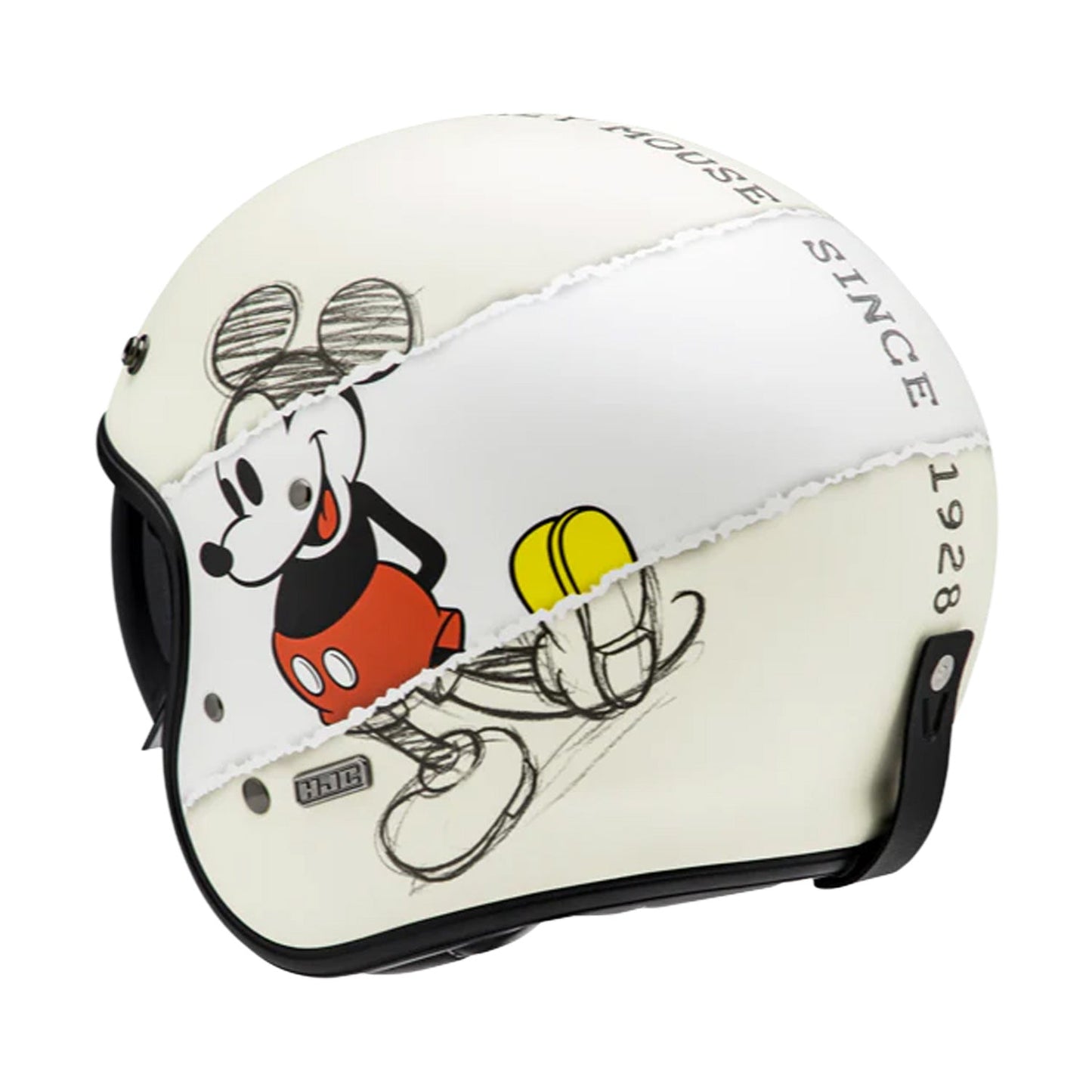 HJC V31 Helmet Disney Mickey MC8SF White/Pink Matt