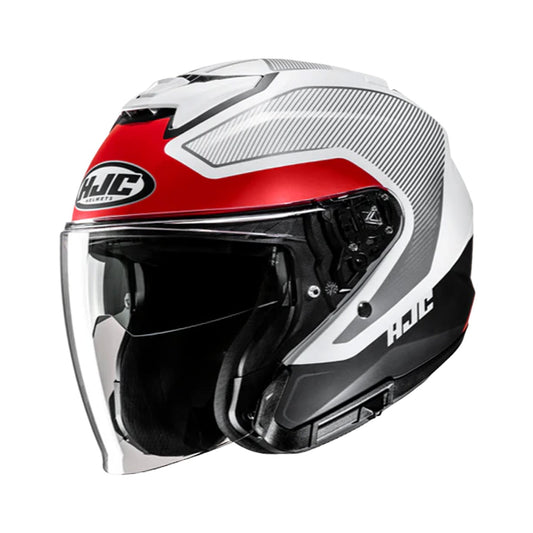 HJC i31 Helmet Tevis MC1SF Black/Red Matt