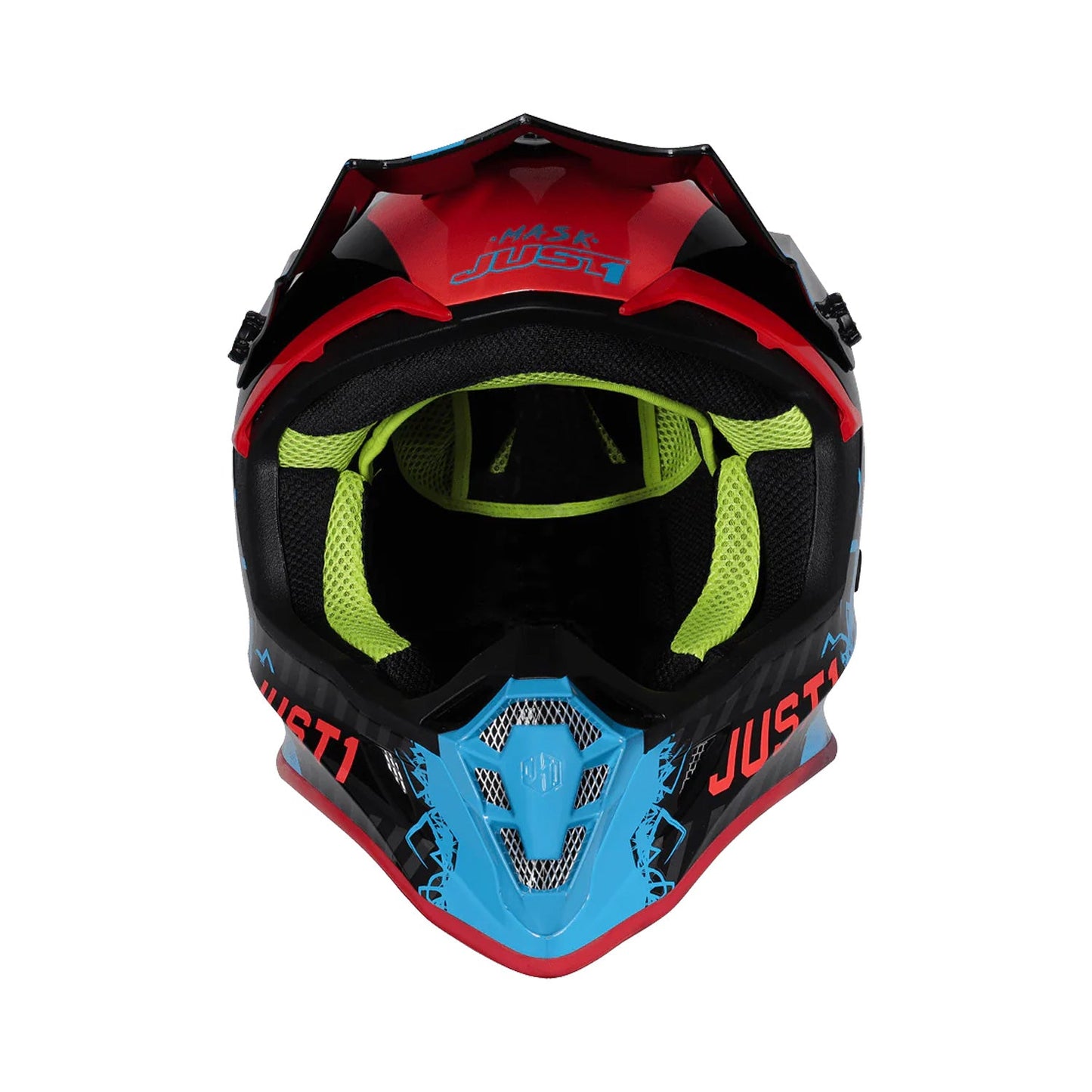 Just1 J38 Mask Blue/ Red/ Black