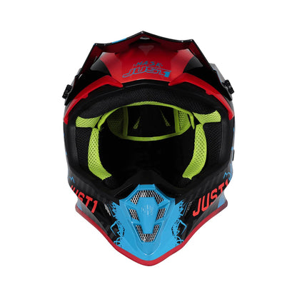 Just1 J38 Mask Blue/ Red/ Black