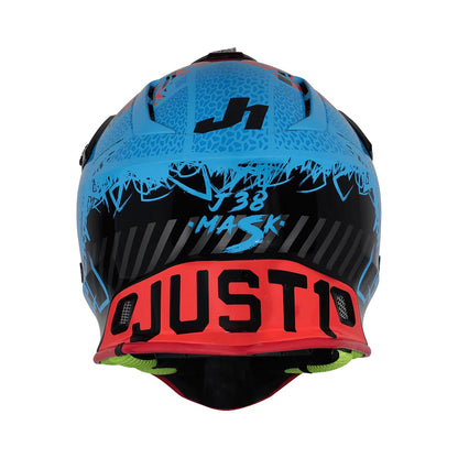 Just1 J38 Mask Blue/ Red/ Black