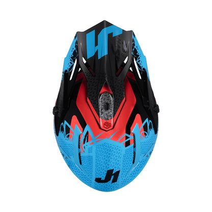 Just1 J38 Mask Blue/ Red/ Black