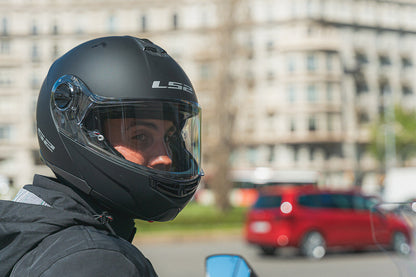 LS2 Strobe II Helmet Solid Matt Black
