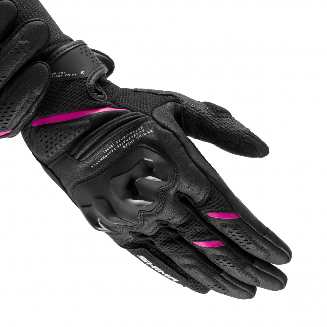 SHIMA SPARK 3.0 GUANTI DE DONNA NERO ROSA