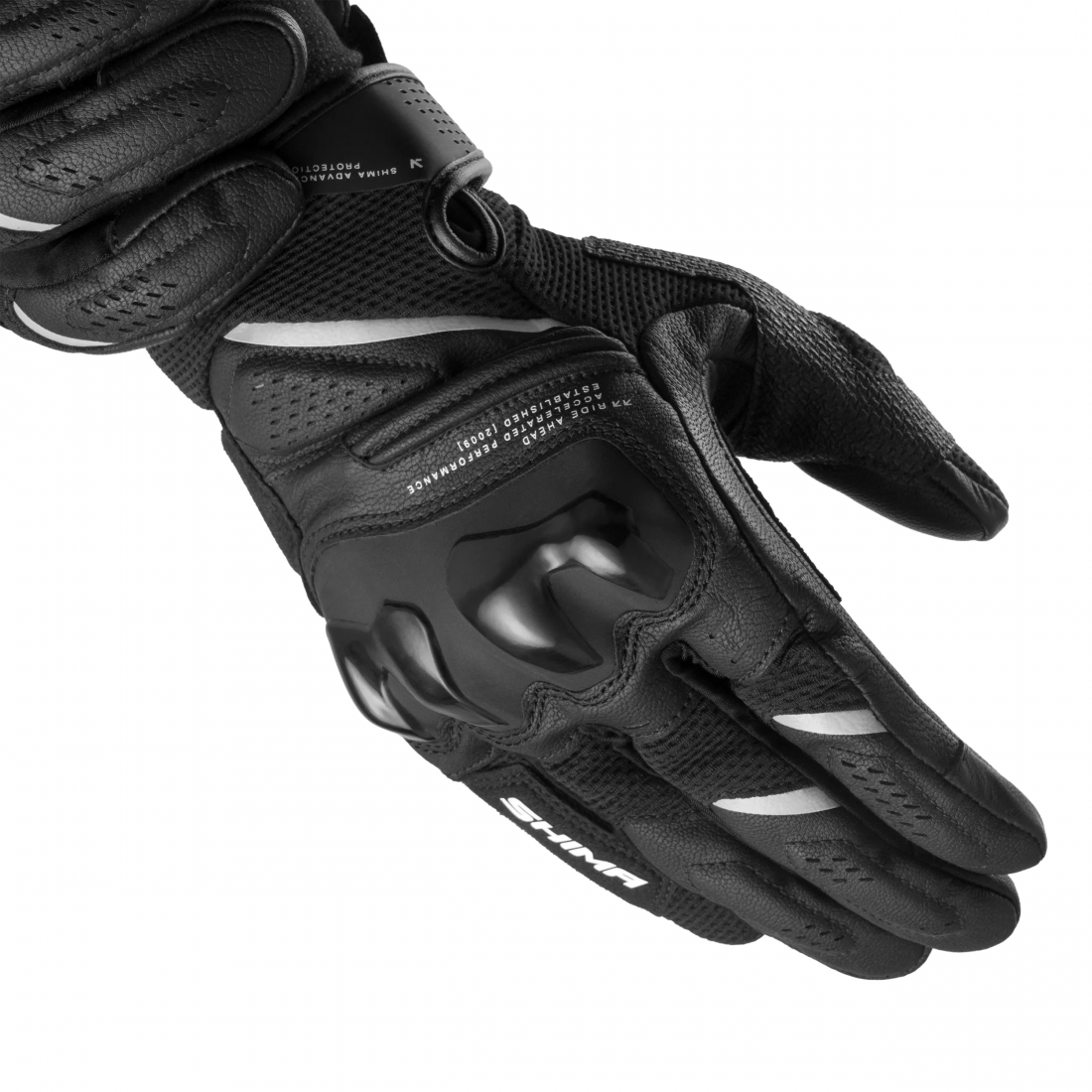 SHIMA SPARK 3.0 GUANTI DE UOMO NERO/BIANCO