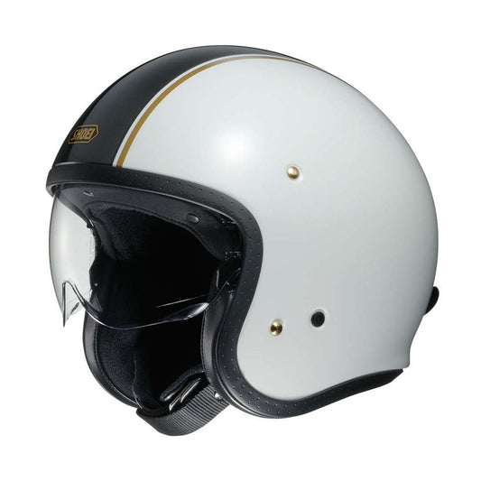 Shoei J-O Helmet Carburettor TC-6 White/Black