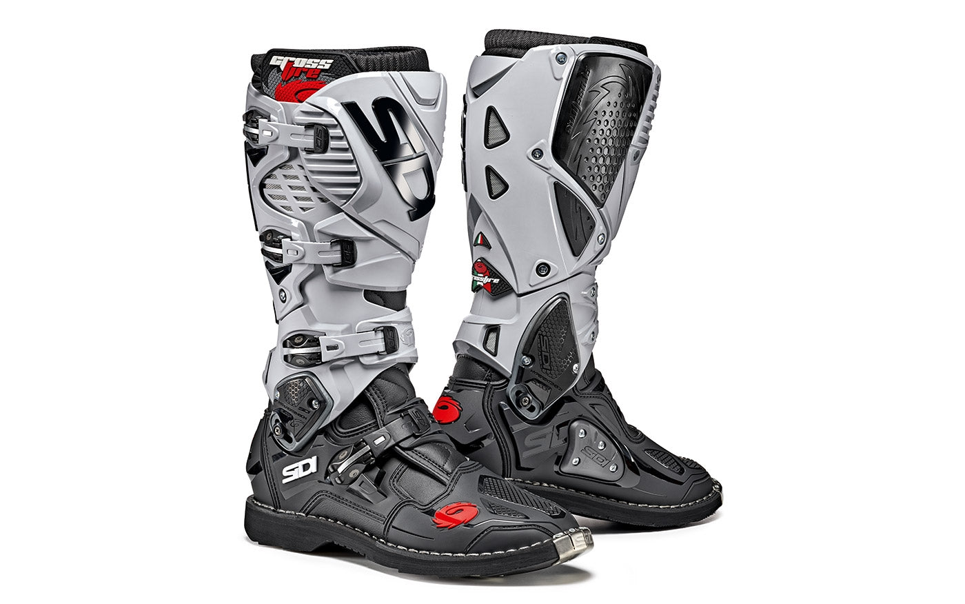 Stivali SIDI Crossfire 3 Moto Cross Enduro - Nero Cenere
